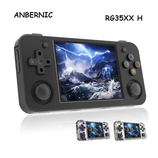 iGameConsole RG35XX Best Retro Handheld Gaming Console 2026 | 5528 Preloaded GBA SNES PS1 Games Plug and Play | Back to School Gift for Kids Adults Dad | 3.5 Inch IPS Linux 64GB Emulator Console | Nostalgic Classic Gaming Childhood Memories