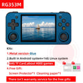 ANBERNIC RG353M Handheld Game Console 3.5 Inch Multi-touch Screen Dual OS Aluminum Alloy Shell HDMI-compatible WIFI Gaming Video Player