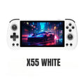 POWKIDDY X55 5.5 INCH Retro Handheld Portable Video Game Consoles Linux System TV HDMI Retro Player 512G 90000 Games PSP PS1Gift