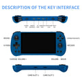 POWKIDDY X55 5.5INCH 1280*720 IPS Screen RK3566 Handheld Game Console Linux Open-Source Retro Console HDMI Gifts 272G 60000 Game