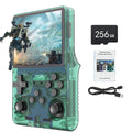 FLLBW R40S Rro Retro Handheld Video Game Console 3.5 Inch IPS Screen Pocket Video Player 30000+ Games 256GB