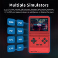 POWKIDDY Retro Flip V90S Portable Handheld Game Console 3.5-inch 640*480 IPS Screen A133Plus Vibration Function Children's Gifts