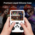 R36S Silicone Case Handheld Game Console Silicone Protective Cover Anti-Scratch Storage Box Soft Shell For R36S Game Accessories