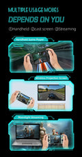ANBERNIC RG405M Metal Handheld Game Console Android 12 System Unisoc Tiger T618 4 Inch IPS Screen Game Player Support OTA Update