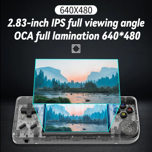 iGameConsole Anbernic Best Retro Handheld Gaming Console 2026 | 10000 Preloaded GBA SNES PS1 Games Plug and Play | Back to School Gift for Kids Adults Dad | 2.83 Inch IPS Linux 32GB Emulator Console | Nostalgic Classic Gaming Childhood Memories