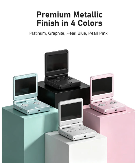 iGameConsole Anbernic Best Premium Retro Handheld Console 2026 | 10000 Preloaded GBA SNES PS1 Games Plug and Play | Back to School Gift for Kids Adults Dad | Linux 64GB Emulator Console | Nostalgic Classic Gaming Childhood Memories