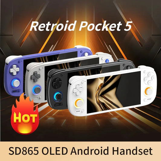 iGameConsole Retroid Best Premium Retro Handheld Console 2026 | 10000 Preloaded GBA SNES PS1 N64 PSP DS Games Android | Back to School Gift for Retro Gamers Collectors Enthusiasts | Android 64GB Premium Android Emulator
