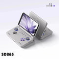 Retroid Pocket Flip 2 Handheld Console SD865 5.5”1080p Oled Wifi6 Handheld Portable Gaming Console With Hall Rockers Custom PS2