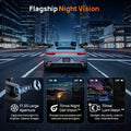 【New】70mai Dash Cam A900 Dual 4K Dual HDR f/1.55 Aperture Supercapacitor Wi-Fi 6 GPS Max 512GB 4G LTE Cloud Car DVR 70mai A900