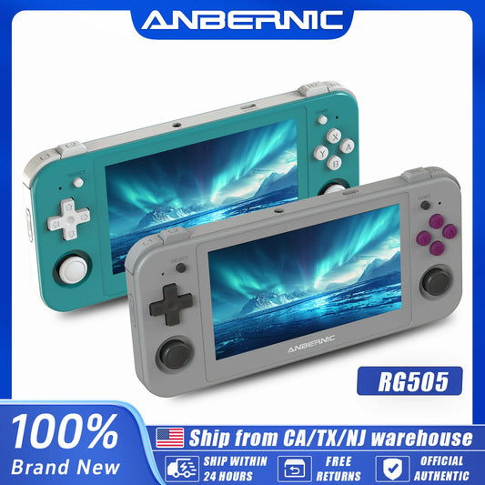 iGameConsole Anbernic Best Retro Handheld Gaming Console 2026 | 10000 Preloaded GBA SNES PS1 Games Plug and Play | Back to School Gift for Kids Adults Dad | Android 64GB Emulator Console | Nostalgic Classic Gaming Childhood Memories