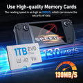 Game Card for Steam Deck with Batocera 40 Plug and Play Up to 40000 Retro Games for PS3/PS2/PS1/PSP/WII/WIIU/XBOX/SS Emulators