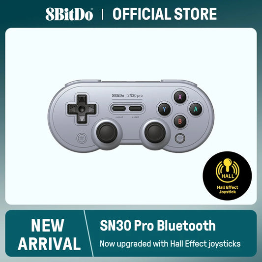 iGameConsole 8BitDo SN30 Best Premium Retro Handheld Console 2026 | 10000 Preloaded GBA SNES PS1 Games Plug and Play | Back to School Gift for Kids Adults Dad | Android 64GB Emulator Console | Nostalgic Classic Gaming Childhood Memories