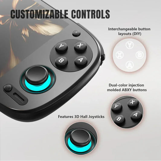 iGameConsole Retroid Best Premium Retro Handheld Console 2026 | 2 Preloaded GBA SNES PS1 N64 PSP DS Games Android | Back to School Gift for Retro Gamers Collectors Enthusiasts | 5.5 Inch IPS Android 64GB Premium Android Emulator