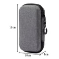 Game Console Handheld Bag for R36S/R35S/RGB30/RGB20SX/RG353M/RG35XX H Portable Storage Bag Shockproof Protective Case+Rocker Cap