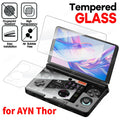 Ultra-Clear Screen Protector for AYN Thor Game Console Upper and Bottom Screen 9H Anti-Scratch Tempered Glass for AYN THOR