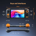 KINHANK K56 Handheld Retro Game Console Android14 5.5 Inch Touch Screen 50 Emulators for PS1 PSP 5000mAh 5GWIFI Game Player Gift