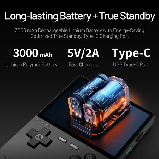 iGameConsole TRIMUI BRICK Best WiFi Retro Handheld Console 2026 | 10000 Preloaded GBA SNES PS1 Games Plug and Play | Back to School Gift for Kids Adults Dad | 3.2 Inch IPS Linux 64GB Emulator Console | Nostalgic Classic Gaming Childhood Memories