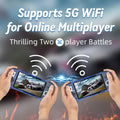 ANBERNIC RG556 Retro Handheld Game Android 13 5.48 inch Touch OLED Screen Support DP WiFi Bluetooth Hall Rocker Battery 5500mAh