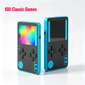 K10 Ultra-thin Video Game Console 2.4inch Retro Gaming Console Mini Pocket Handheld 500 Classic Games Player Toy For Kids