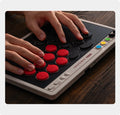 8BitDo All-Button Wireless Arcade Controller for Switch 1/2 & Windows, Low-profile Mechanical Switches, 4 Programmable Buttons