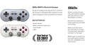 8BitDo SN30 Pro Wireless Bluetooth Gamepad with Hall Effect for Switch 2, 1 , PC, Windows 10, 11, Steam Deck, Android, macOS