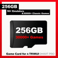 Trimui Smart Pro Game Console SD Card 256GB Pre-install 30000+ Retro Games 50+ Emulators for PSP/PS1/GG/N64 Game Card for Trimui