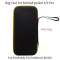 Big Storage Bag For Retroid Pocket 4/ 4 Pro Game Console Pack Grip Carry Case Powkiddy X55 RG505 Retroid Pocket 4 Pro Case