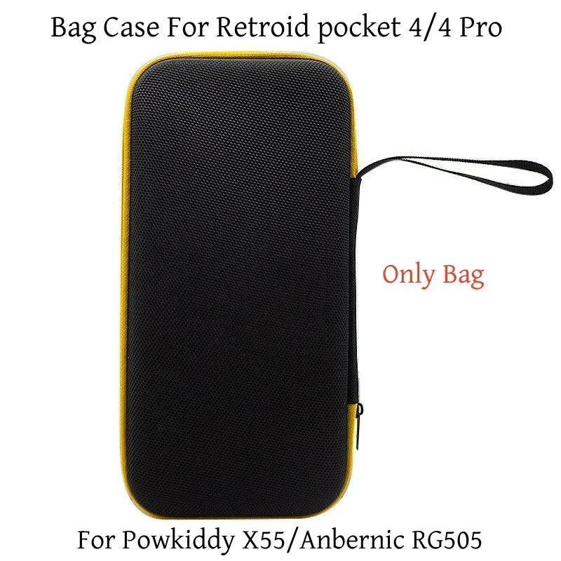 Big Storage Bag For Retroid Pocket 4/ 4 Pro Game Console Pack Grip Carry Case Powkiddy X55 RG505 Retroid Pocket 4 Pro Case