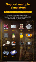 SF3000 Handheld Game Console with a 4.5-Inch Large Screen, Supporting E-Books, MP4, Music Function, Built-in 20,000+ Games