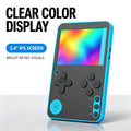 K10 Ultra-thin Video Game Console 2.4inch Retro Gaming Console Mini Pocket Handheld 500 Classic Games Player Toy For Kids