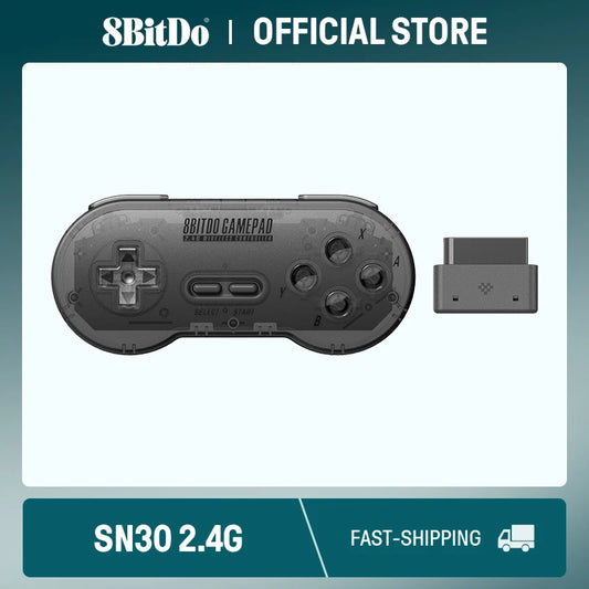 iGameConsole 8BitDo SN30 Best Retro Handheld Gaming Console 2026 | 10000 Preloaded GBA SNES PS1 Games Plug and Play | Back to School Gift for Kids Adults Dad | Linux 64GB Emulator Console | Nostalgic Classic Gaming Childhood Memories