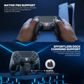 FANTECH NOVA IID WGP16D Wireless Game Controller for PS5 Hall Joystick and Trigger Built-in Gyro Sensor BT5.3 and Wired Gamepad