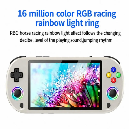 New 128GB M22 Pro Portable Pocket Retro Handheld Video Game Console 5.0 Inch IPS Screen 1920*1080 Display Support LINUX Emelec