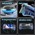 Anbernic RG556 Retro Handheld Game Console Android 13 System 5.48 inch AMOLED Screen T820 Video Player Built-in Hall Trigger Fan