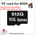 For R36S Retro Handheld Video Game Console TF Card Memory Card Linux System Portable Pocket Video Player 512G 90000 Games
