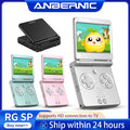 Anbernic RGSP Flip Retro Handheld Game Console Linux 64-bit 3300mAh Portable Gaming Player Supports Wifi RixelHK Streaming RG SP
