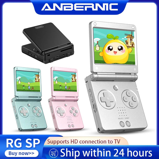 iGameConsole Anbernic Best Premium Retro Handheld Console 2026 | 10000 Preloaded GBA SNES PS1 Games Plug and Play | Back to School Gift for Kids Adults Dad | Linux 64GB Emulator Console | Nostalgic Classic Gaming Childhood Memories
