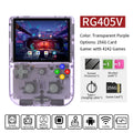 Anbernic RG405V Video Handheld Game Console 4" IPS HD Touch Screen Android 12 System T618 64-bit Wifi Portable Retro Game Player