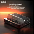 Retroid Pocket 5 Docking Station For Retroid Pocket 4 Pro / RP5 / Retroid Pocket Mini Game Console Dock Accessories Custom