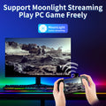ANBERNIC RG40XX H Handheld Games Console 4.0" IPS Screen Linux 64-bit Multicolor LED Lights Retro Gaming Console Over 5000 Games