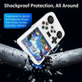 R36S Silicone Case Handheld Game Console Silicone Protective Cover Anti-Scratch Storage Box Soft Shell For R36S Game Accessories
