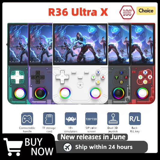 iGameConsole New R36 Best WiFi Retro Handheld Console 2026 | 10000 Preloaded GBA SNES PS1 Games Plug and Play | Back to School Gift for Kids Adults Dad | 4.5 Inch IPS Linux 64GB Emulator Console | Nostalgic Classic Gaming Childhood Memories
