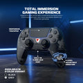 FANTECH NOVA IID WGP16D Wireless Game Controller for PS5 Hall Joystick and Trigger Built-in Gyro Sensor BT5.3 and Wired Gamepad