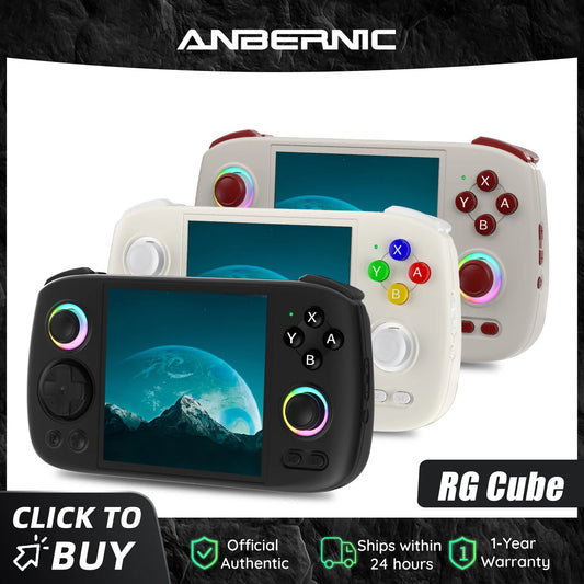 iGameConsole Anbernic Best Retro Handheld Gaming Console 2026 | 10000 Preloaded GBA SNES PS1 Games Plug and Play | Back to School Gift for Kids Adults Dad | 3.95 Inch IPS Android 64GB Emulator Console | Nostalgic Classic Gaming Childhood Memories