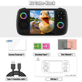 Anbernic RG Cube Retro Handheld Game Console 64bit Android 13 Unisoc T820 3.95 Inch IPS Screen Hall Joystick RGB Lighting Effect
