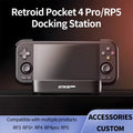 Retroid Pocket 5 Docking Station For Retroid Pocket 4 Pro / RP5 / Retroid Pocket Mini Game Console Dock Accessories Custom
