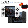 NEW RGB30 Retro Pocket 720*720 4 Inch Ips Screen Built-in WIFI RK3566 Open-Source Handheld Game Console Children's Gifts