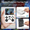 R36S Silicone Case Handheld Game Console Silicone Protective Cover Anti-Scratch Storage Box Soft Shell For R36S Game Accessories