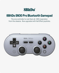8BitDo SN30 Pro Wireless Bluetooth Gamepad with Hall Effect for Switch 2, 1 , PC, Windows 10, 11, Steam Deck, Android, macOS