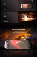 Ayn Odin 2 Portal Odin2 7inch Game Console 8000mah 8gen2 Open Source Retro Video 120hz Screen Handheld Game Player pc customized